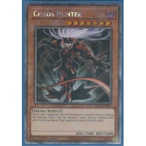 RA02-EN007P Chaos Hunter – Platinum Secret Rare